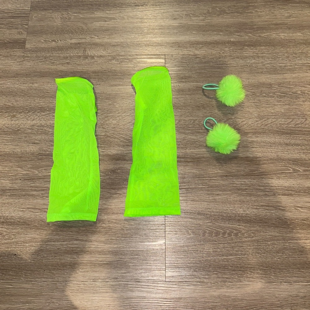 Neon Green Rave Accessories